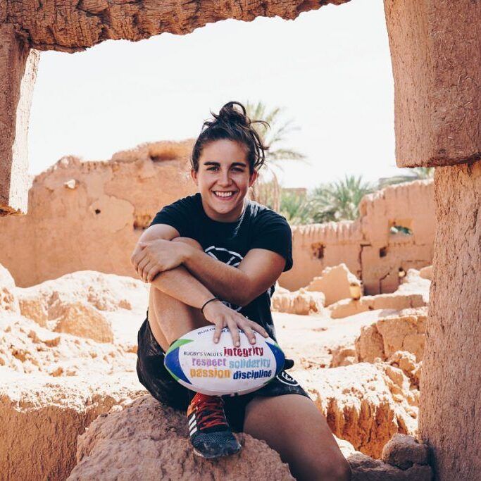 Patricia García Jugadora Rugby